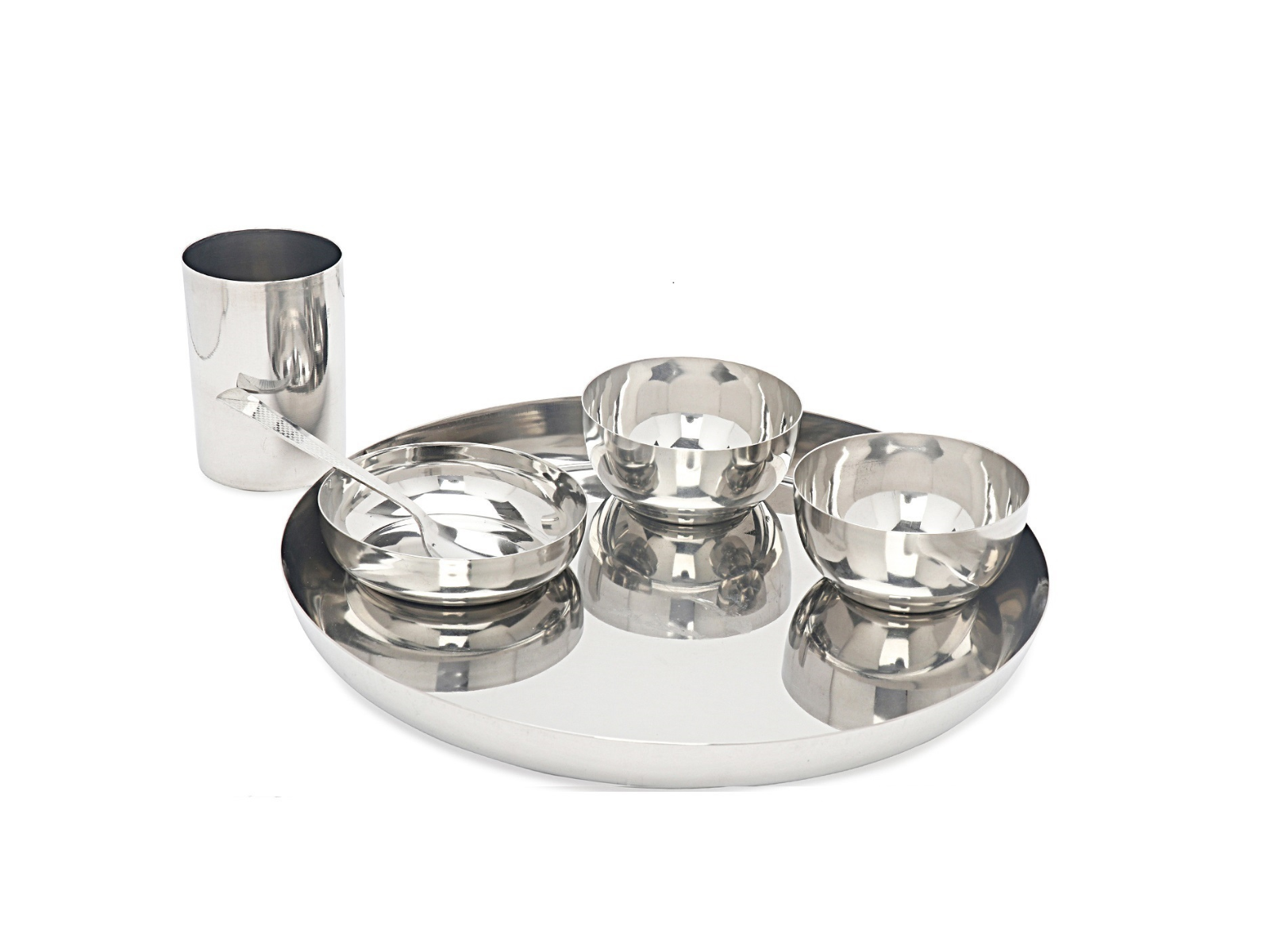 Stainless Steel Dinner Set of for Family of People – LiMETRO STEEL