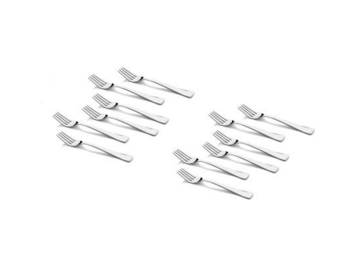 Steel Baby Fork Set (Pack of 12)
