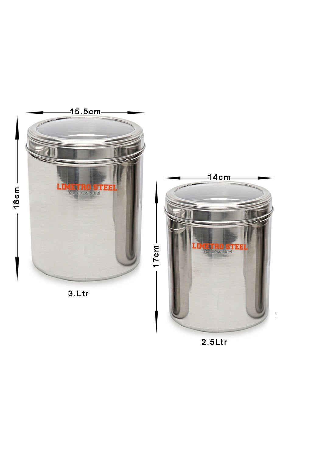 Kitchen Storage Container Set of 2