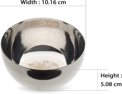 Pack of 18 Stainless Steel Laser Print Steel Dinner set