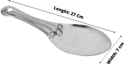 Stainless Steel Rice Serving Spoon (Pack of 1)