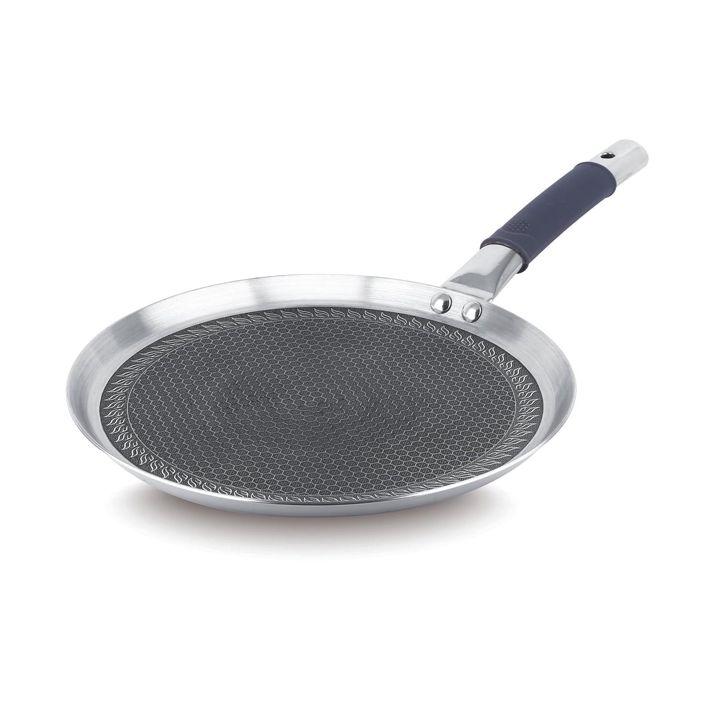 Triply Stainless Steel Tawa (Dosa Tawa) | Induction Compatible