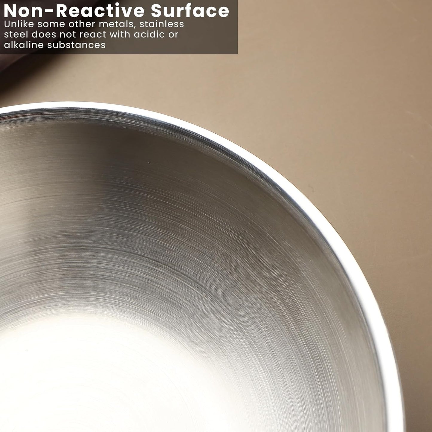 Premium Quality Stainless Steel Triply Tasla With Lid | Gas & Induction Base Saucepan.