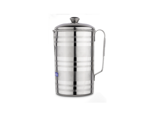 Stainless Steel Water Serving Jug  with Lid
