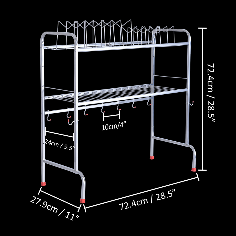 Stainless Steel Over Sink Rack – LiMETRO STEEL