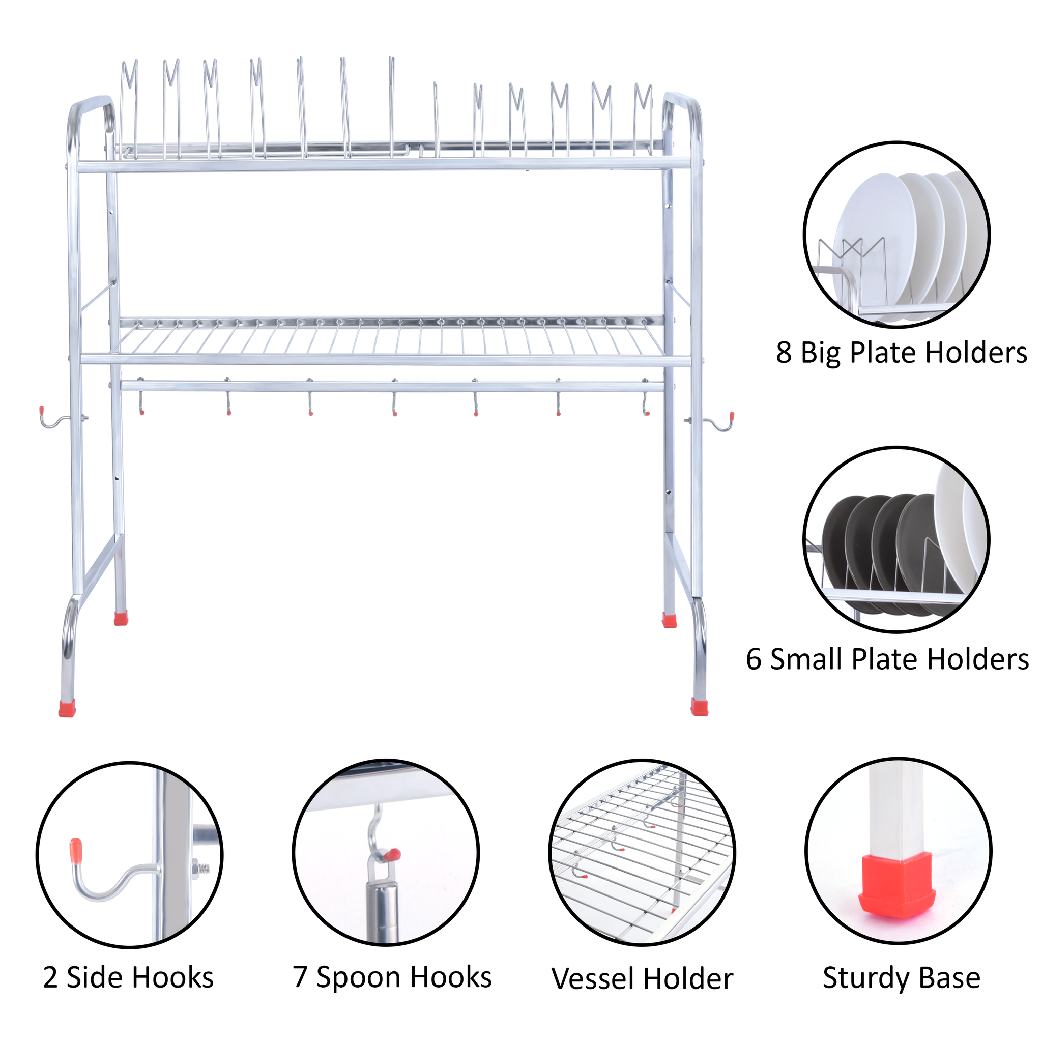Stainless Steel Over Sink Rack – LiMETRO STEEL