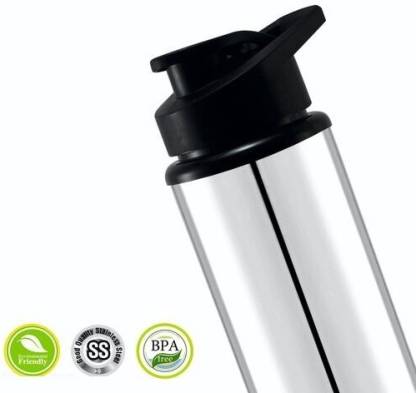 Stainless Steel Bottle with Sipper Cap Bottle (Pack of 1, 1000 ml)