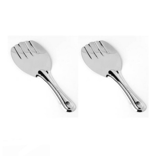 Stainless Steel Rice Serving Spoon (Pack of 2)