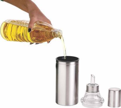 Stainless Steel Cooking Oil Dispenser 1000ml (Pack of 1)